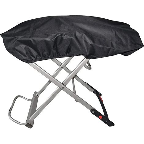 Heavy Duty Grill Cover Anzug fš¹r Weber Traveler Portable Gas Grill, Wasserdicht, Oxford Stoff, Schwarz