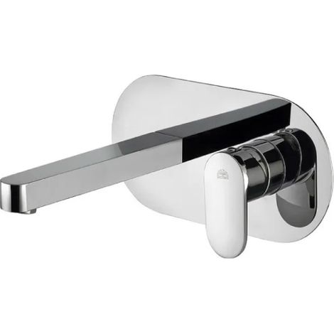 RUBINETTO MISCELATORE MONOCOMANDO LAVABO INCASSO 2 FORI C/BOCCA A MURO SERIE CANDY 1/2   RUBINETTERIA PAFFONI Spa