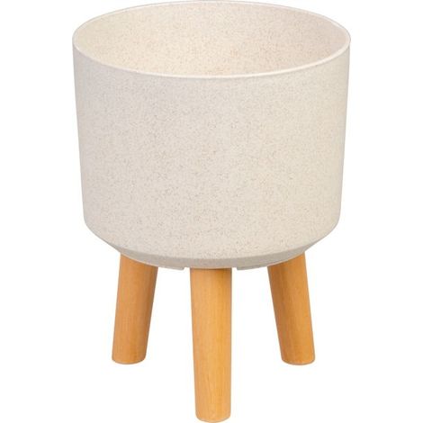 Blumentopf Strend Pro, Farbe White Weath Finish, 20x20x26 cm