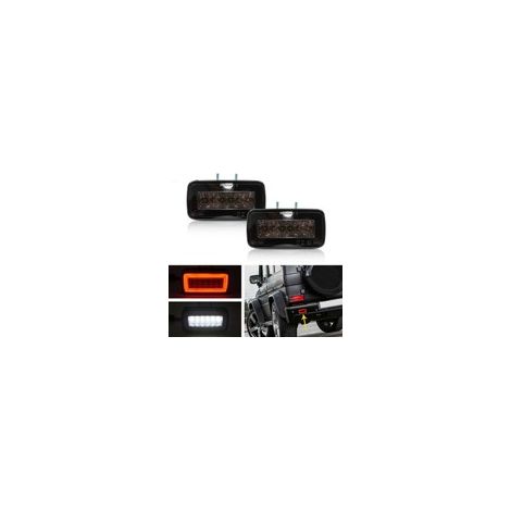 Feux antibrouillard arrière + feux de recul LED pour Class G W463 - Version Fumée - Droit + Gauche (1/5)