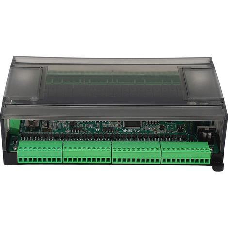 Carte de commande industrielle PLC DC24V 1A FX3U-56MR, 32 entrées, 24 sorties, contrôleur logique Programmable, 2 canaux 60K (1/5)