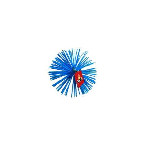 Hérisson en nylon 100mm filetage M-12 pour tige cure-pipe 50265