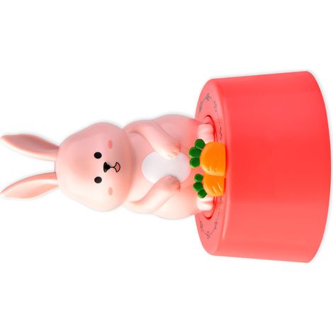 Minuteur mécanique à compte à rebours de 60 minutes, motif animal, magnétique, facile à utiliser, avec alerte sonore et lumineuse, idéal pour la cuisine ou le bureau (rouge). (1/5)
