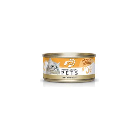 SCATOLETTA P.PETS FIOCCHI DI POLLO 70GR