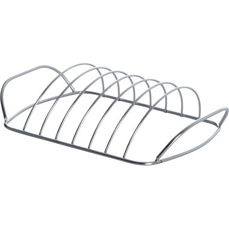 Allgrill Spareribs-Halter aus Edelstahl 30 x 18 x 8 cm (1/5)