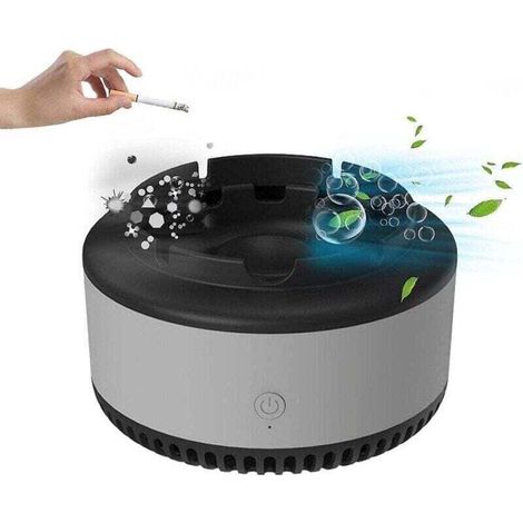 Cendrier purificateur d'air 1 pièce, cendrier électronique intelligent, cendrier sans fumée, purificateurs d'air cendrier, cendrier multifonction sans fumée (1/4)