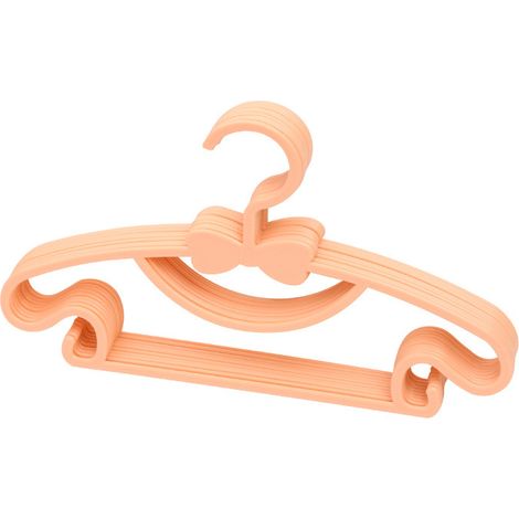 10 dicke Kunststoff-Fliegenhaken für Babykleidung, Orange (1/5)