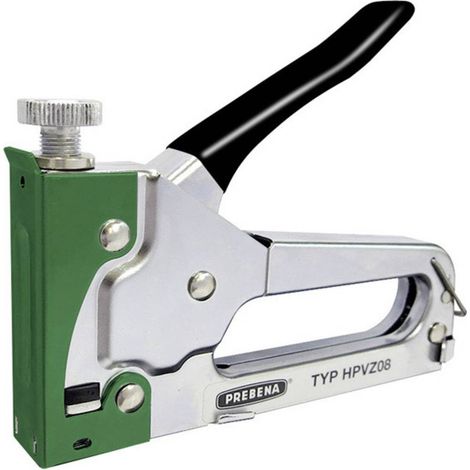 Grapadora manual prebena hpvz08 carcasa metálica mango ergonómico