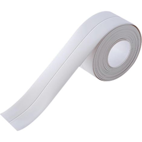 Bande d'étanchéité en PVC de 3,2 m pour salle de bain (1/5)