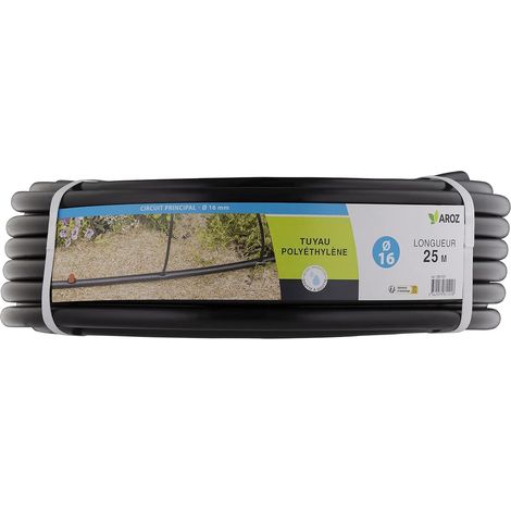 1 Tuyau goutte à goutte, diamètre 16mm, longueur 25m, résistant UV, pour jardin (1/5)