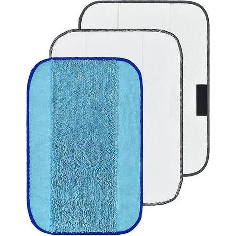3x compatible avec iRobot Braava 380, 390, 380T, 390T, 321, 320 aspirateur robot - lingette pour lavage, lingette sèche (1/5)