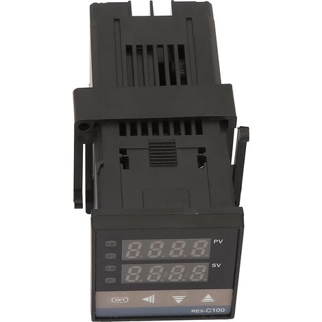 Kits de régulateurs de température numériques PID à LED avec alarme 0-1300 °C, alimentation 110-240 V CA (1/5)