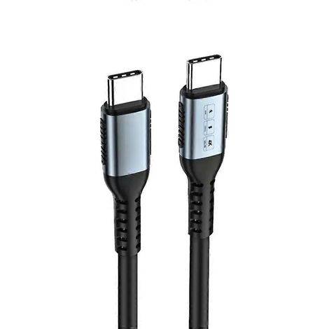 Hochgeschwindigkeitskabel USB 3.2 Gen2 USB-C PD 60W Schnellladekabel 5A 4K@60Hz (1/5)