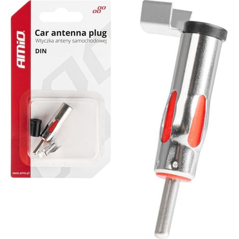 Connettore angolato per antenna auto DIN amio-03970 (1/5)