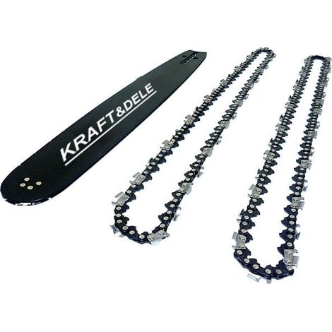 Barra di guida 15"/38cm + 2 catene KD10151