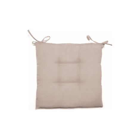 CUSCINO CRETA CM.40X40X5 TORTORA1646. Prezzo per 1 pezzo.