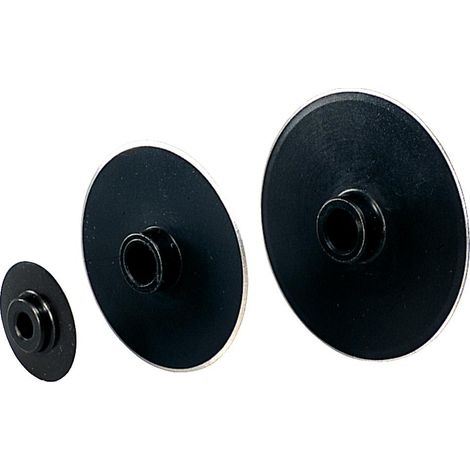 Molettes de rechange, acier Ø 18,2 x 6,2mm (1/2)
