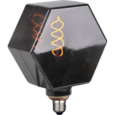 Lampadina LED Filament DecoVintage Smoke E27 4W Polux (1/5)