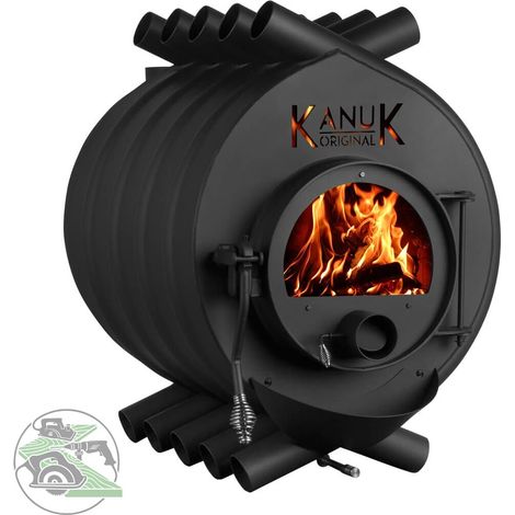 Kanuk Warmluftofen 15kW Holzofen Werkstattofen 2100102 (1/4)