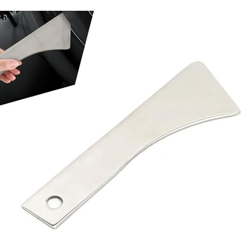 Outils de démontage des garnitures de voiture, y compris les clips de panneau de porte et de tableau de bord, 1 pièce, argenté. (1/5)