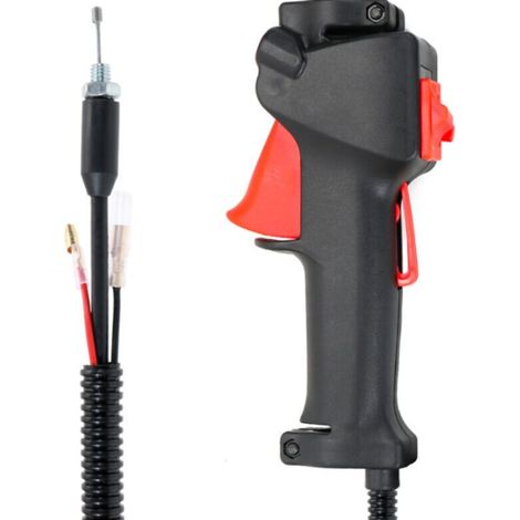 Mower Throttle Switch Manual Throttle Handle, Brush Cutter, Lawn Mower, Lawn Mower Accessories