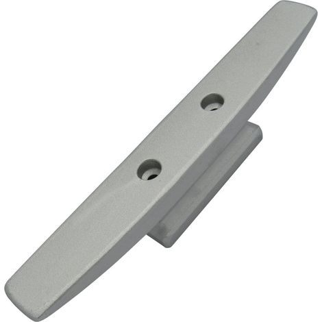 120MM, 2 Hole Cleat, Anodised Aluminium - Deck / Boat / Rope / Marine (1/5)