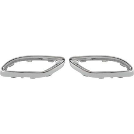 Embouts d'échappement chromés brillants Garnitures de couvercle pour Mercedes-Benz Classe A B C E GLC CLS W177 W247 W205 W213 X253 C257