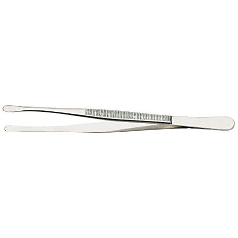 Das Original Pinzette, vernickelt, 160 mm, mit Breiten Löffeln