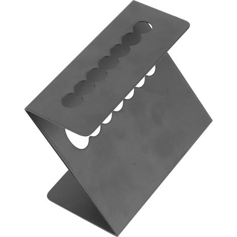 Stiftehalter mit 7 Fächern, Z-förmiger Metall-Stiftehalter, Make-up-Pinsel-Organizer für Büro und Studium (1/5)