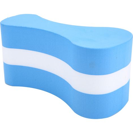 Planche de natation EVA pour enfants et adultes, planche à pince pour jambes, entraînement en piscine, flotteur bleu et blanc (1/5)