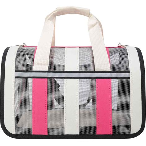 Sac de Transport pour Chat et Chien, Pliable, Respirant, Nylon, 33x25x22cm, Voyage (1/5)