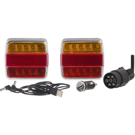 Juego de luces inal谩mbrico 12V UNIVERSAL LA60025 (1/5)