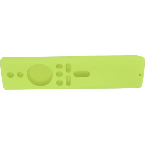 Télécommande en silicone phosphorescente pour Xiaomi Mi Box S 4K TV Stick, housse de protection lumineuse, vert néon, lot (1/5)