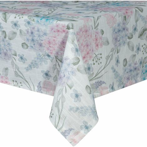 Tischdecke mit Blumenmuster SUMMER8 rosa 140x180 (1/5)