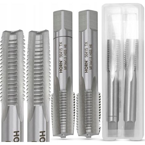 Handgewindebohrer Set artpol m14x1.5mm 2 Stück Werkzeugstahl DIN