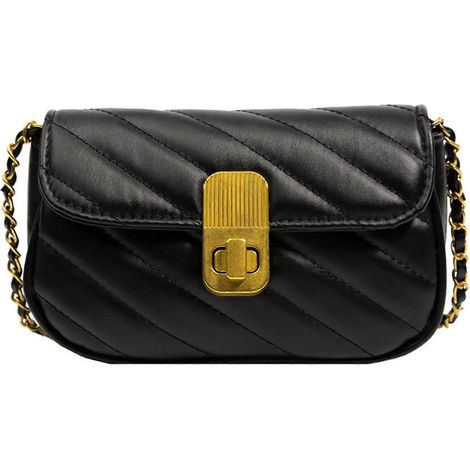 Bolso de hombro individual para mujer, color liso, longitud de cadena ajustable, bolso pequeño de PU a la moda