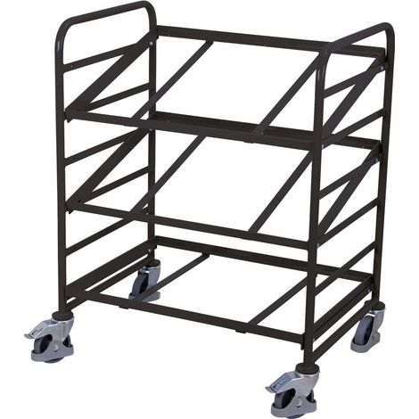 VARIOfit Eurokastenwagen RAL 7016 Stahlrohr 935 x 665 x 1125 mm