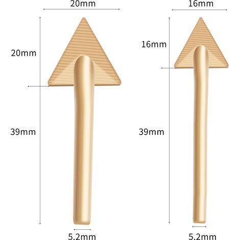 Pointe de fer à souder pour soudeur en plastique, tête à souder pour tous les outils de réparation de soudage avec agrafeuse à chaud. (1/5)