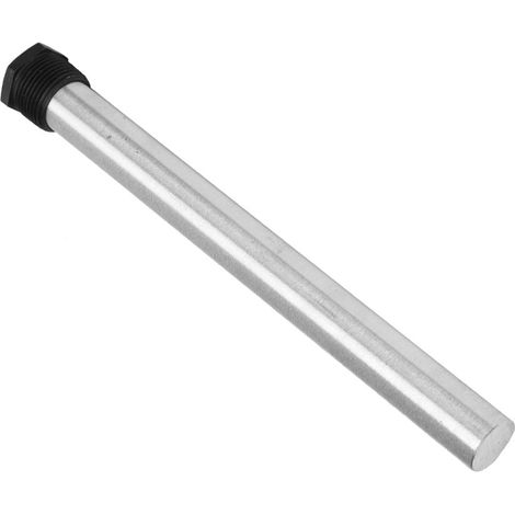 21 x 320 mm schwarze Magnesiumanode mit flachem Boden für Warmwasserbereiter mit NPT 3/4-Gewinde (1/5)