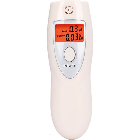 Testeur d'Alcool Éthylomètre Numérique LCD avec Arrêt Automatique et Dragonne (1/5)