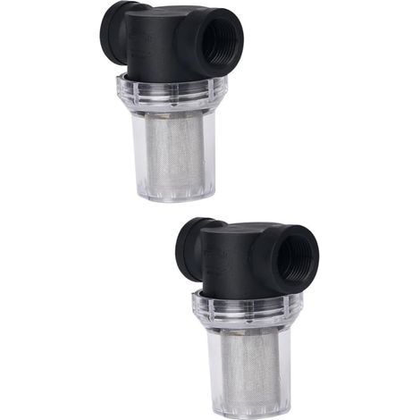 Lot De 2 Filtres À Eau De Type Y Pour Robinet Purificateur Deau Tuyau Deau Filtre Dévier Interface Deau Outil De Purification De 40 Mailles (1/5)