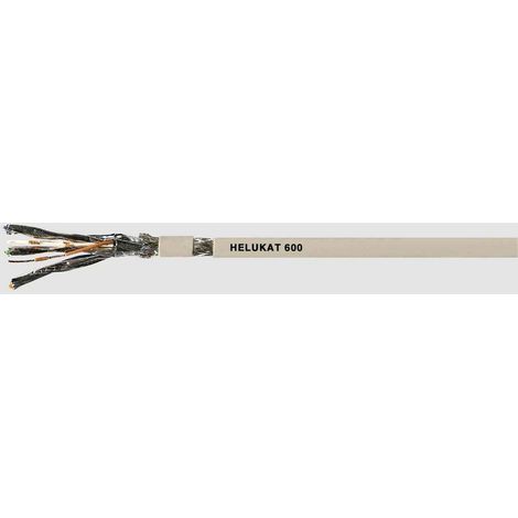 HELU 80294 Cavo Ethernet CAT 7 S/FTP 4 x 2 x 0.14 mm² Grigio 100 m