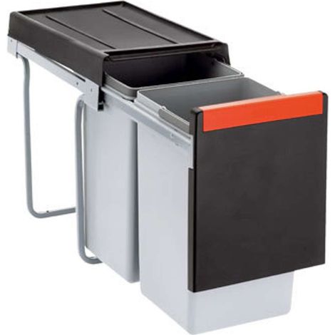 Franke Cube - Cubo de basura extraíble 30 134.0039.554 (1/2)
