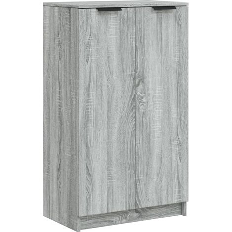 Scarpiera Sonoma 59 x 35 x 100 cm in legno ingegnerizzato grigio 020043426