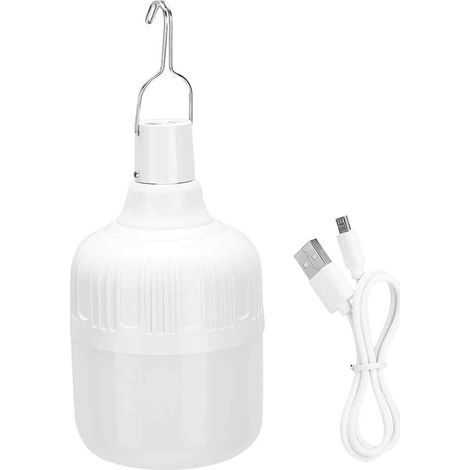 Lampe de camping LED extérieure 5000 lumens. rechargeable par USB. avec crochet de transport. idéale pour les pique-niques. les tentes et les barbecues (1/5)