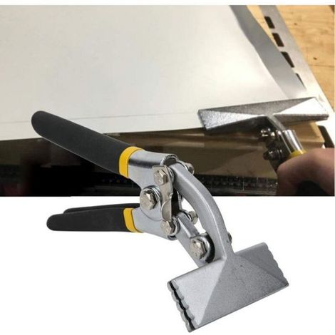 Pince pliage tôle manuelle 150mm droite, outil pour aplatir et plier métal en feuille (1/4)