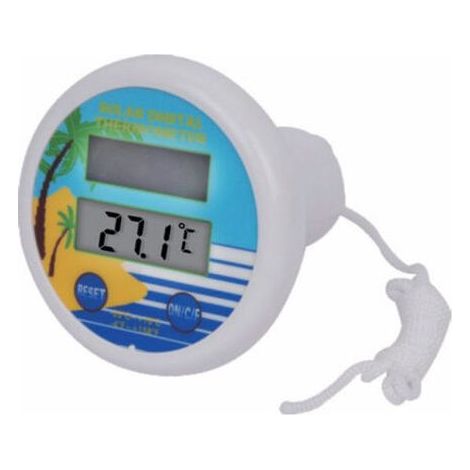 Solarthermometer -20℃ bis +70℃ Digitales Schwimmthermometer für Schwimmbäder und Whirlpools (1/5)
