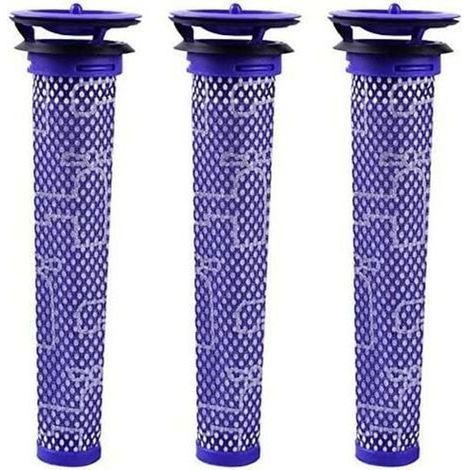3er-Pack waschbare Beutel für Dyson Staubsauger DC58, DC59, DC61, DC62, DC74, V6, V7 und V8 – AquaForge