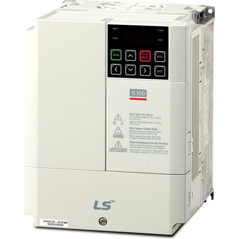 Inverter LS Electric S100 1x200-240Vac 2.2 Kw-11,0A HD, 3.7 Kw - 12,0A ND (1/5)