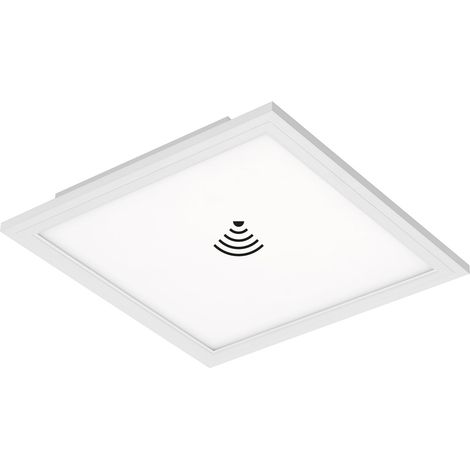 Plafonnier LED carré avec détecteur de mouvement (1/5)